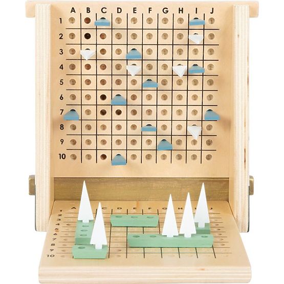 Gioco di navi in legno