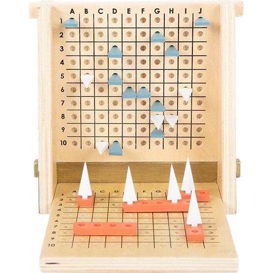 Gioco di navi in legno