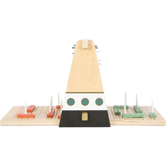 Gioco di navi in legno
