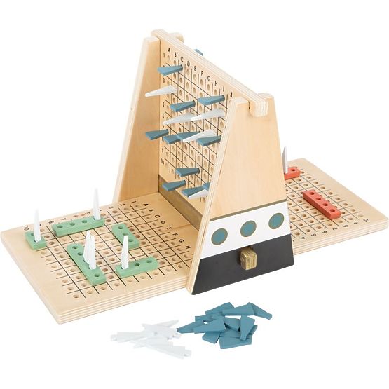 Gioco di navi in legno