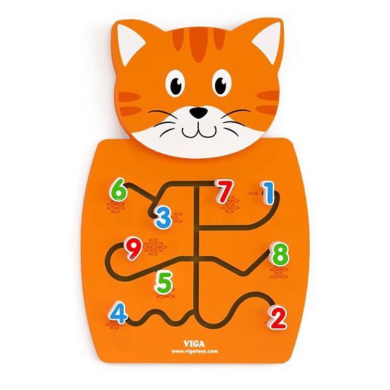 Gioco educativo da parete - Gattino
