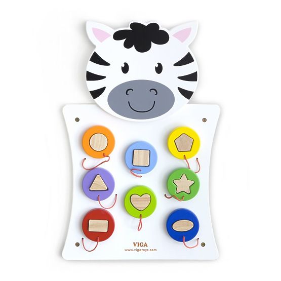 Gioco educativo da parete - Zebra