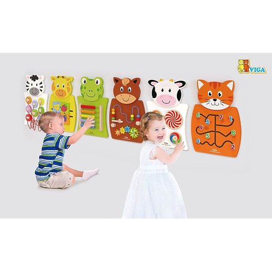 Gioco educativo da parete - Zebra