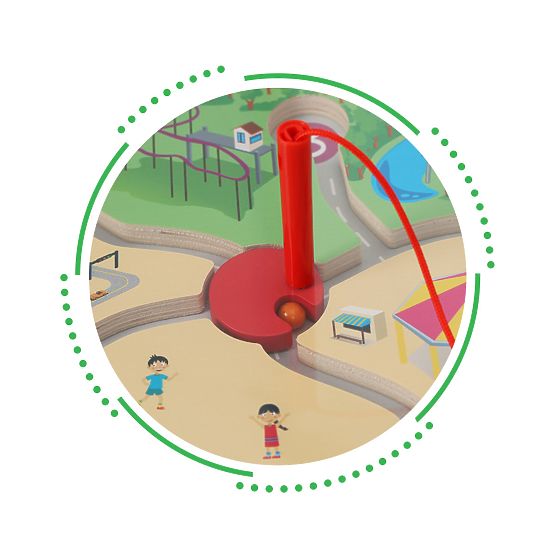 Gioco labirinto magnetico per bambini ECOTOYS
