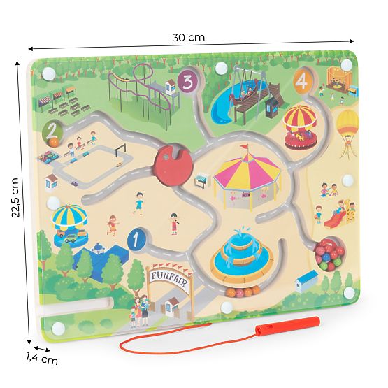 Gioco labirinto magnetico per bambini ECOTOYS