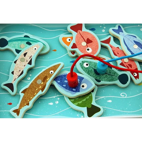 Gioco magnetico Pinguino a pesca