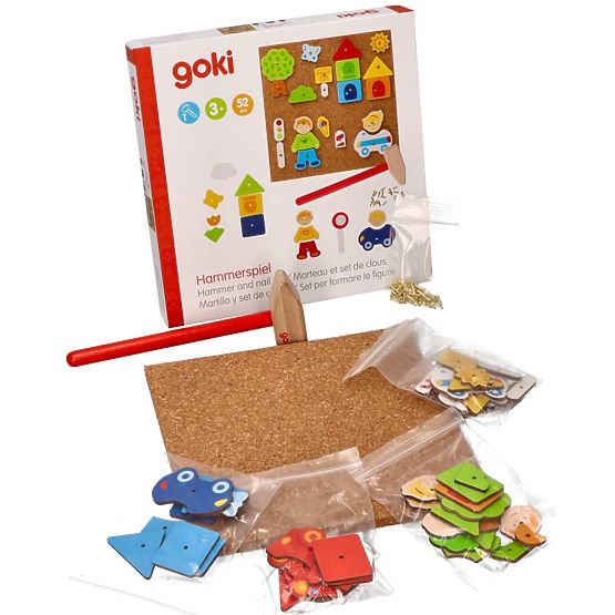 Goki gioco a martellare in sughero Città