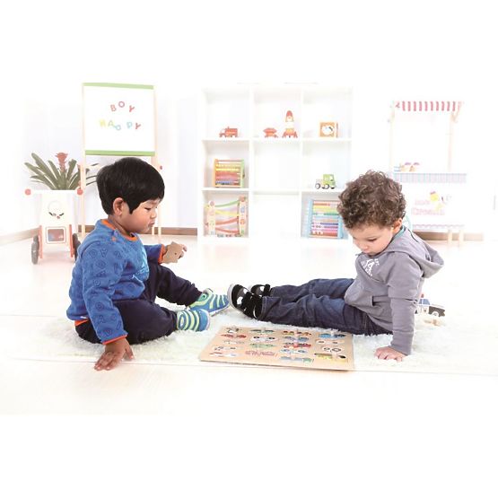Grande puzzle in legno Trasporto