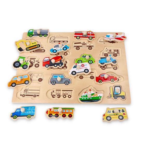 Grande puzzle in legno Trasporto