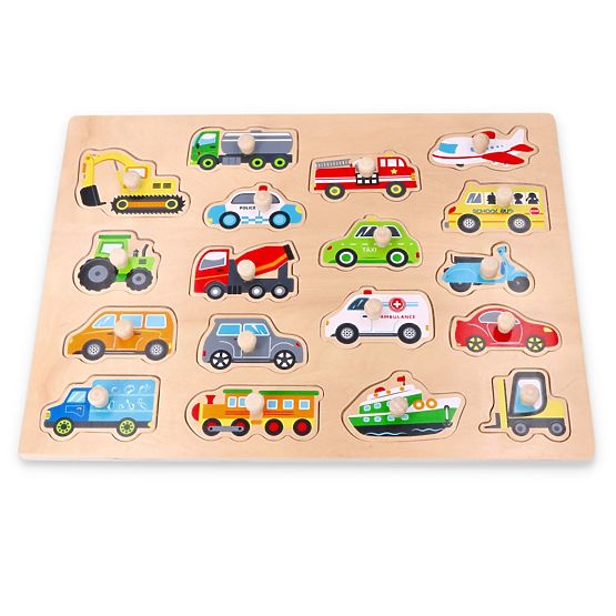 Grande puzzle in legno Trasporto