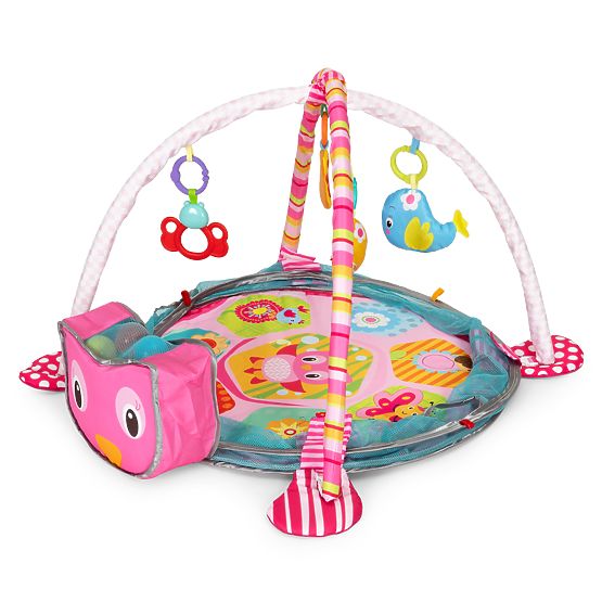 Grande tappetino educativo 3 in 1 recinto 30 palline 0+ ECOTOYS