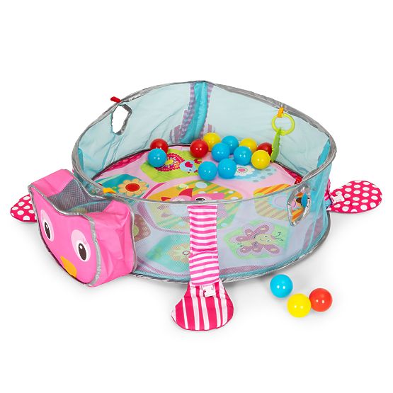 Grande tappetino educativo 3 in 1 recinto 30 palline 0+ ECOTOYS