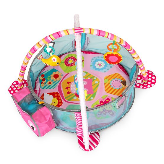 Grande tappetino educativo 3 in 1 recinto 30 palline 0+ ECOTOYS