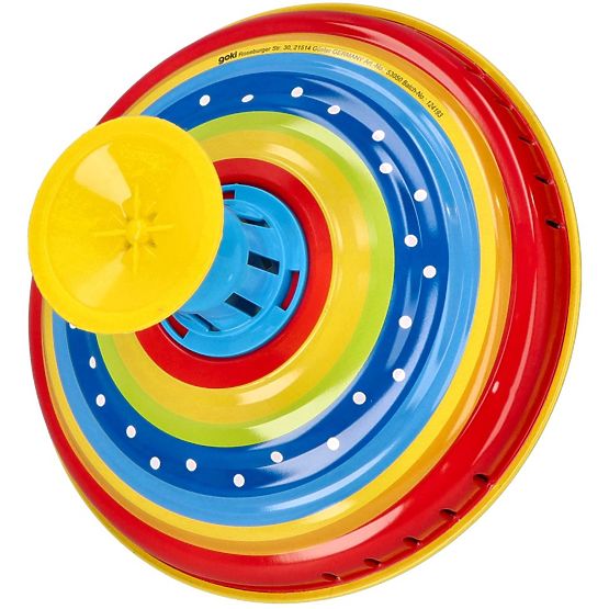 Grande trottola arcobaleno