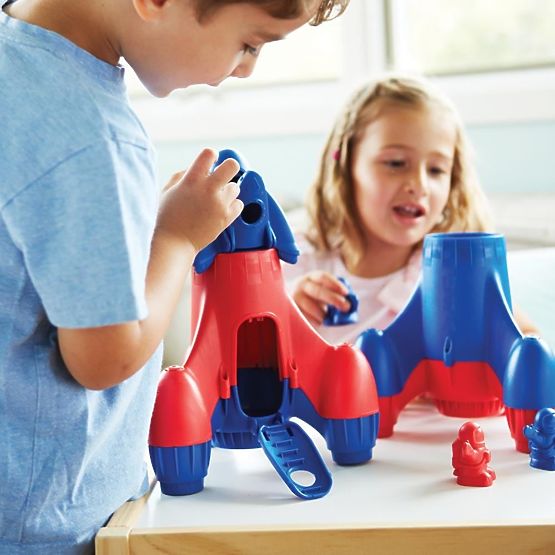 Green Toys Razzo Blu