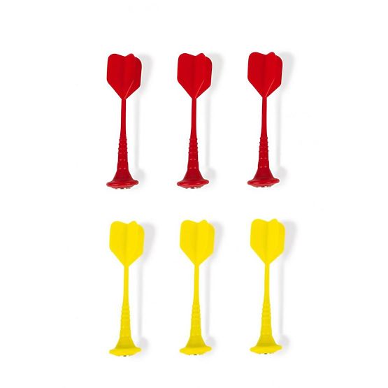 Janod Bersaglio magnetico bifacciale Circus - 6 freccette