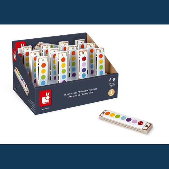 Janod Blow Fisarmonica per bambini Coriandoli