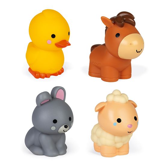 Janod gioco acquatico Animali domestici 4 pz
