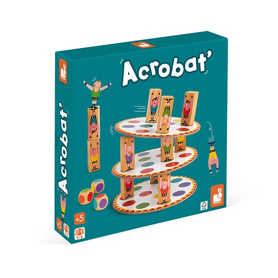 Janod Gioco da tavolo per bambini Acrobata