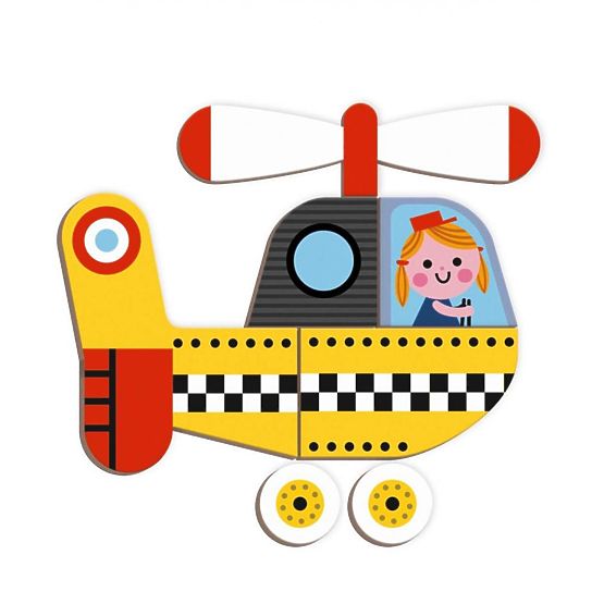 Janod Magnetibook Mezzo di trasporto