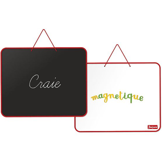 Jeujura Lavagna a muro multifunzionale 62x50 cm con accessori
