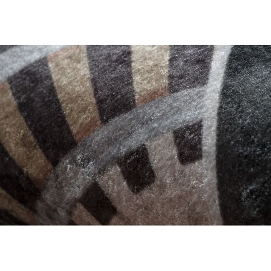 JUNIOR 51986.803 tappetino lavabile Binari, locomotiva per bambini antiscivolo - grigio