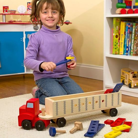 Kit di costruzione con attrezzi - camion