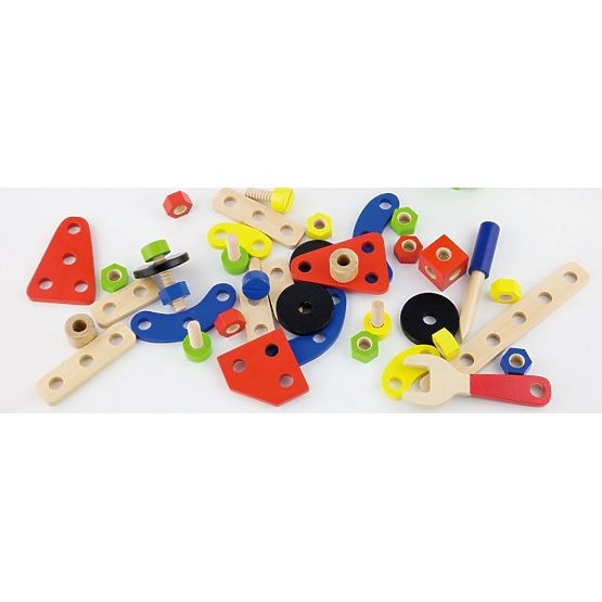 Kit di costruzione in legno - 68 pezzi