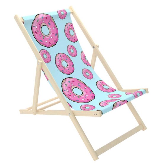 Sedia da spiaggia Pink Donuts