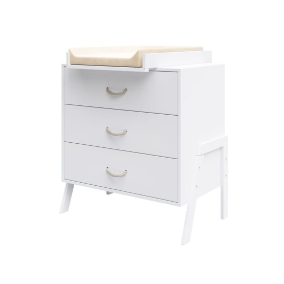 Cassettiera CONO - BIANCO con fasciatoio