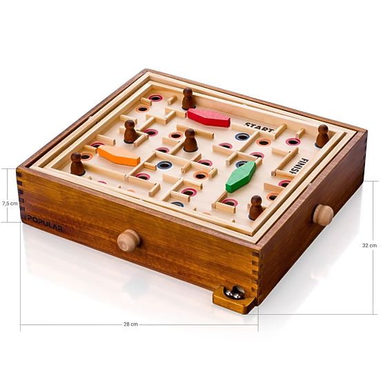 Labirinto inclinabile in legno