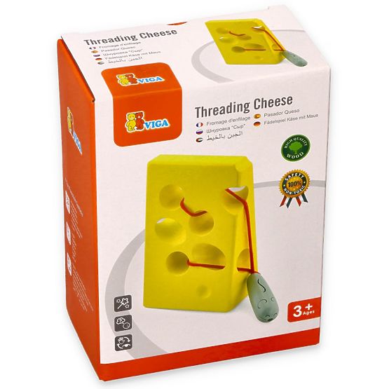 Labirinto intrecciato - formaggio giallo per topolino