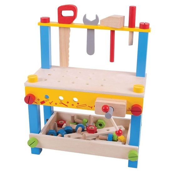 Laboratorio per bambini con strumenti