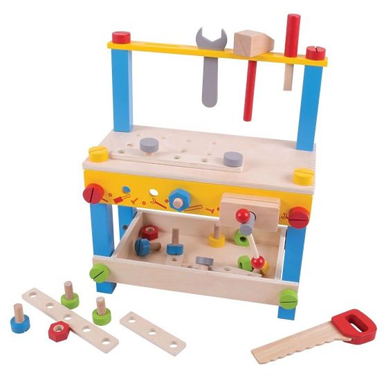 Laboratorio per bambini con strumenti