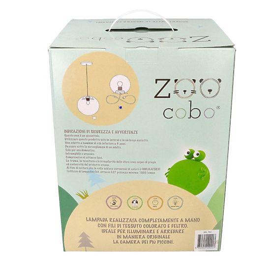 Lampada da soffitto per bambini ZooCobo gattino