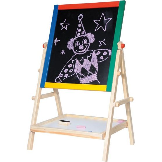 Lavagna bifacciale a gesso e magnetica