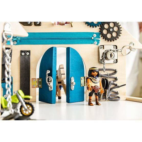 Lavagna delle attività - Casa - blu