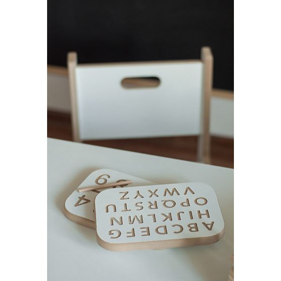 Lavagna grafomotoria - lettere