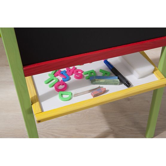 Lavagna magnetica in legno per bambini