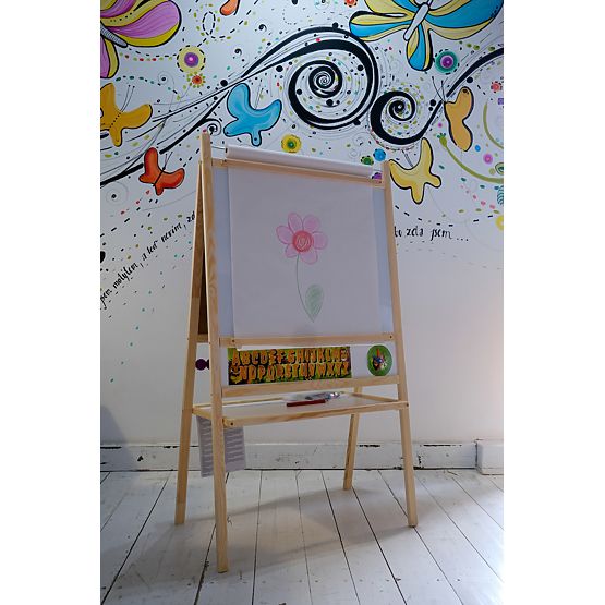 Lavagna magnetica per bambini 4in1