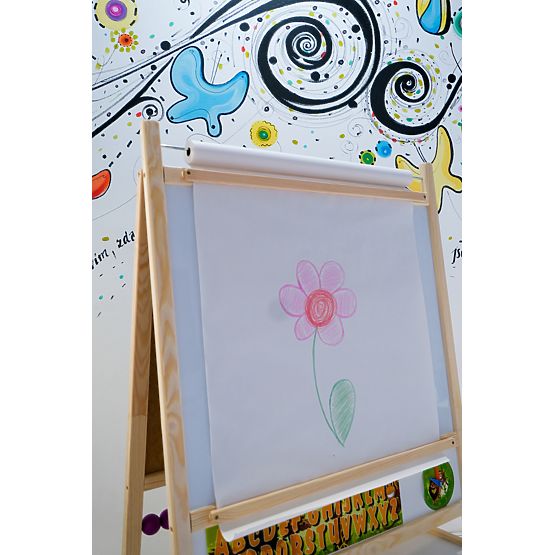 Lavagna magnetica per bambini 4in1