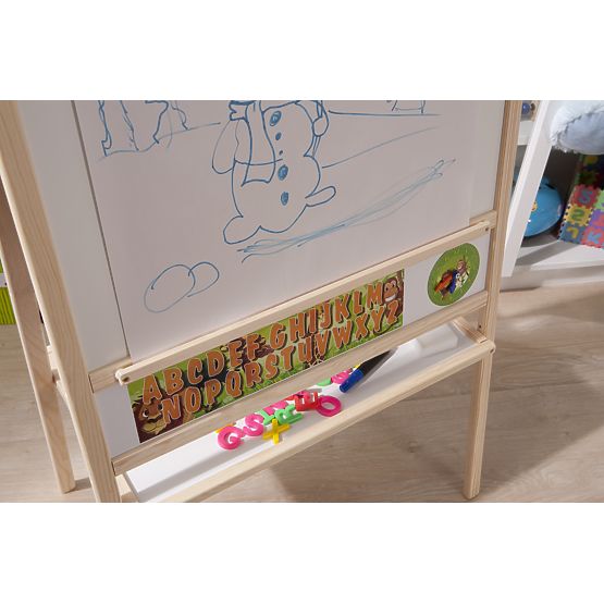 Lavagna magnetica per bambini 4in1