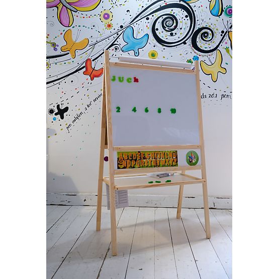 Lavagna magnetica per bambini 4in1