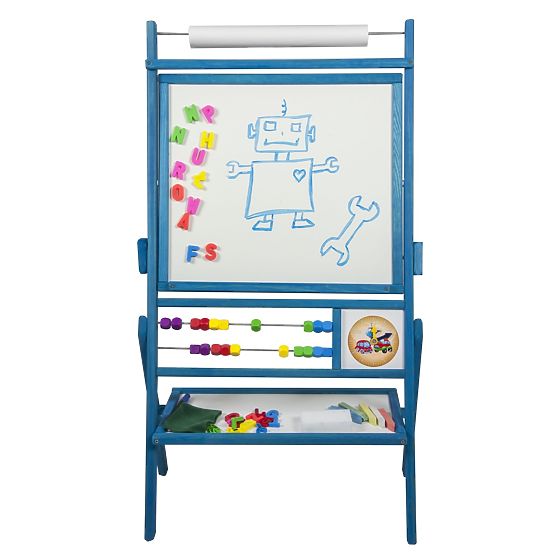 Lavagna magnetica per bambini blu