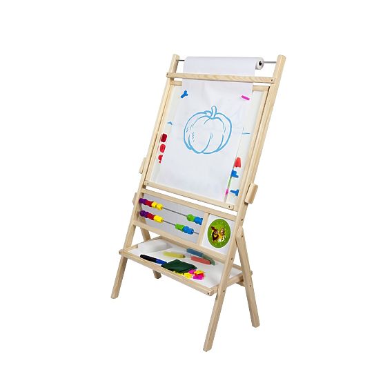 Lavagna magnetica per bambini naturale