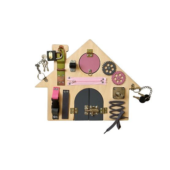 Tabellone attività - Casa - rosa