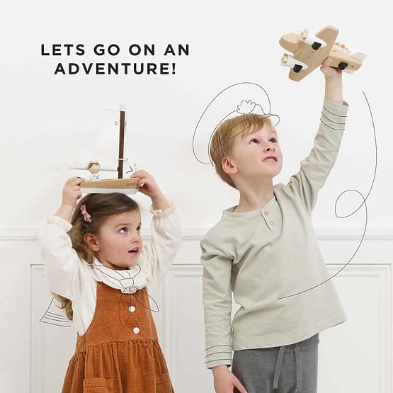 Le Toy Van Aereo in Legno