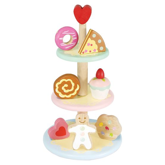 Le Toy Van Alzata a tre piani con dolcetti