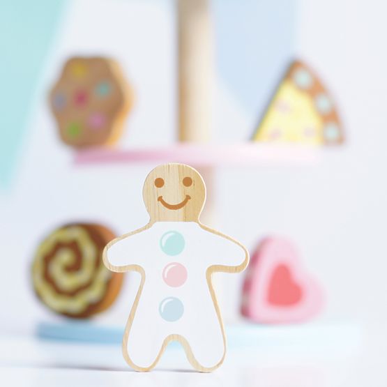 Le Toy Van Alzata a tre piani con dolcetti