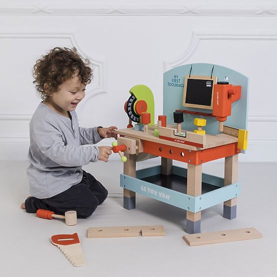 Le Toy Van Il mio primo banco da lavoro con attrezzi